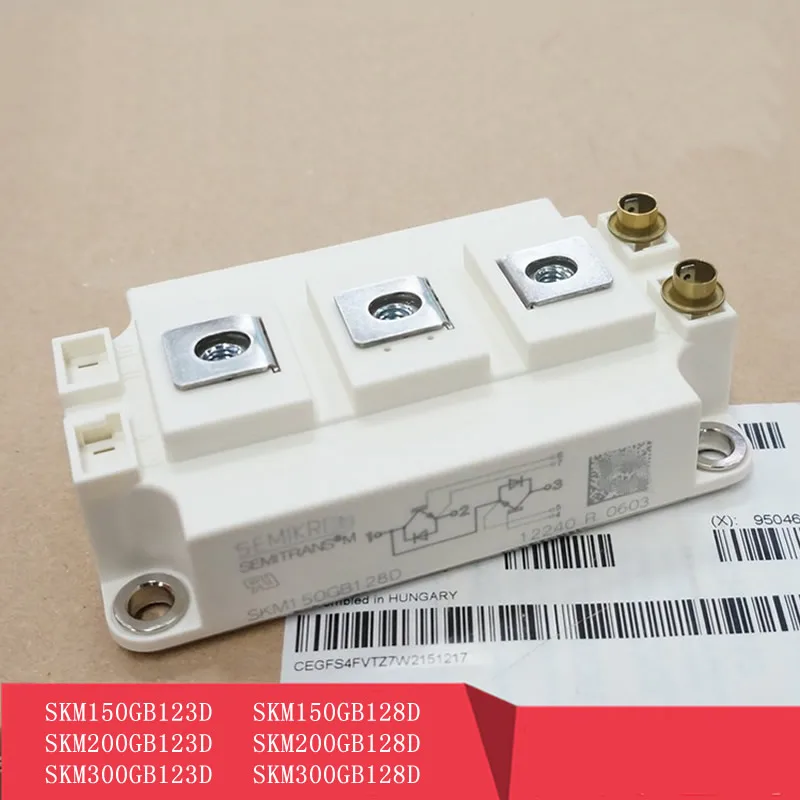 Оригинальный полностью новый модуль бтиз SKM150GB123D SKM200GB123D SKM300GB123D SKM150GB128D SKM200GB128D