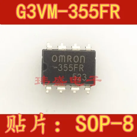 

Freeshipping 10PCS/LOT G3VM-355FR SOP-6 G3VM-355