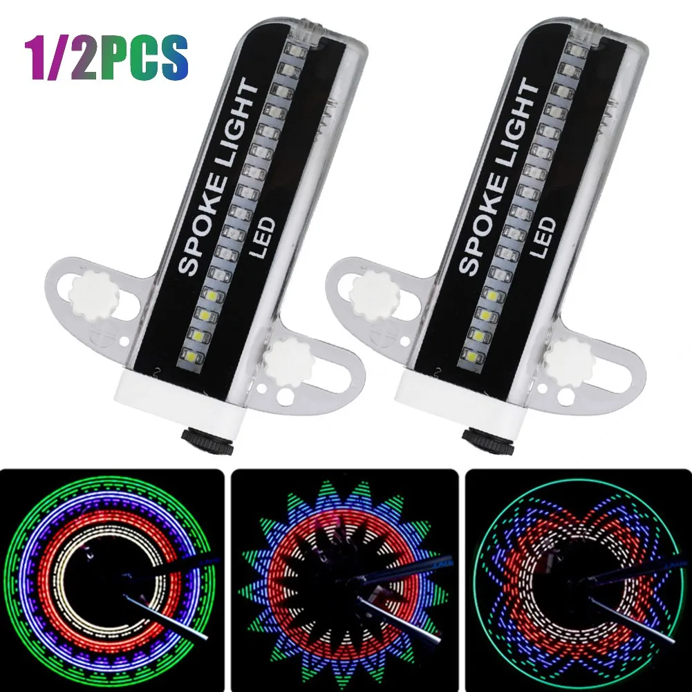 

32 Changes 32 LED Motorcycle Bicycle Wheel Signal Tire Spoke Lights MTB Road Bike Wheel Spokes Lamp Cycling Parts Accessories