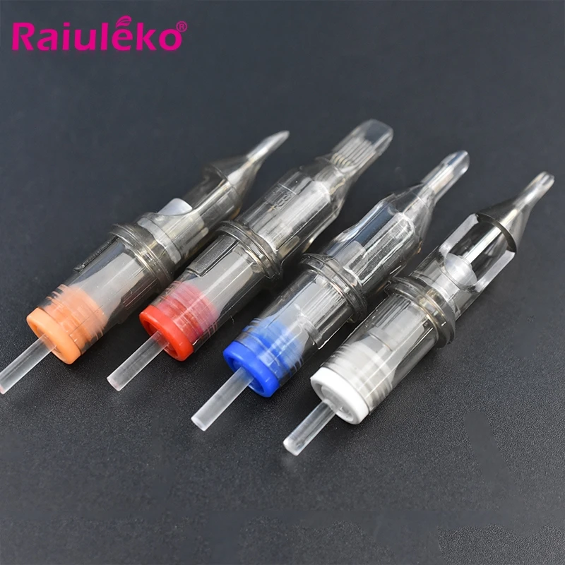 10 шт. иглы для тату RL/RM/RS одноразовые полуперманентные дезинфекционные