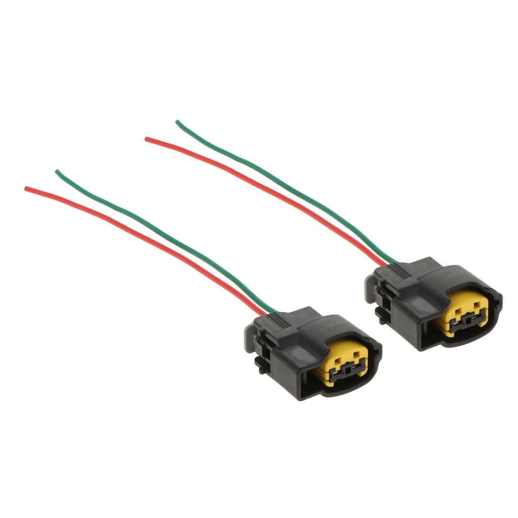2pcs Ignition Coil Connector Repair Kit Harness Wiring Plug 2 Way 5inch | Автомобили и мотоциклы
