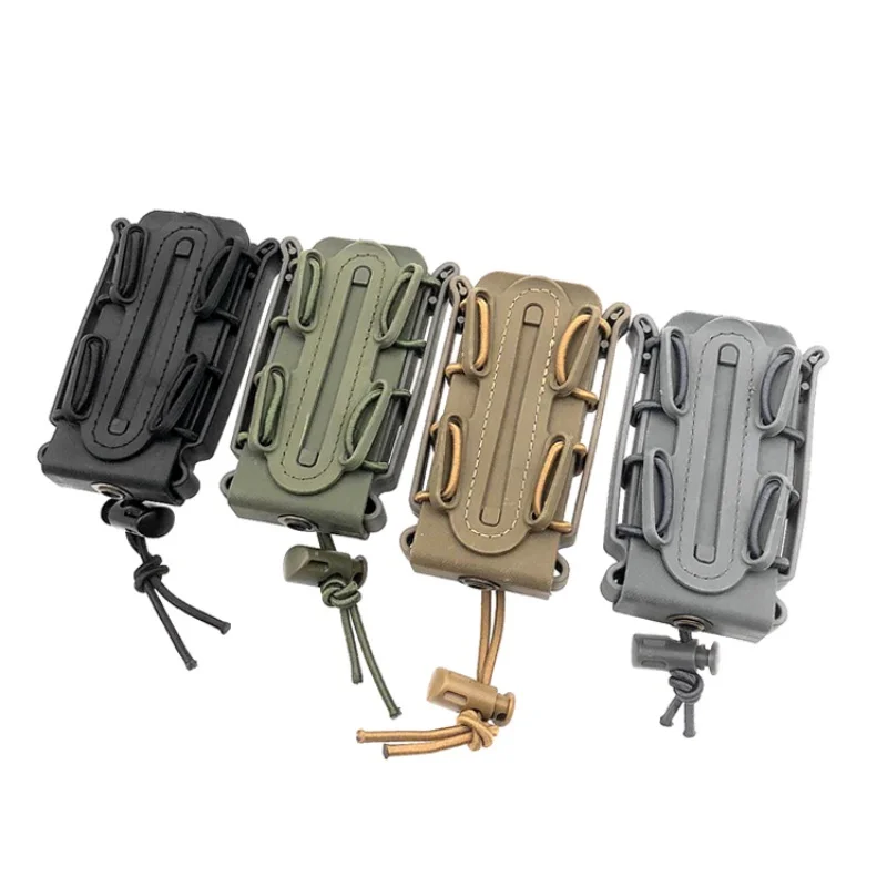 

Molle Single Tactical Rifle Pistol Mag Pouch Adjustable Durable Open Top Magazine Pouch Outdoor Walkie Talkie Bags Rifle Pocket