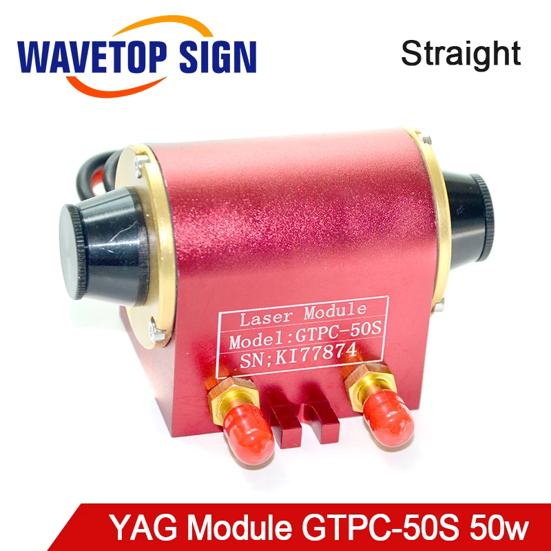 WaveTopSign JiTai GTPC 75S 75 Вт прямые YAG лазерный модуль Лазерная Диодная помпа неодим