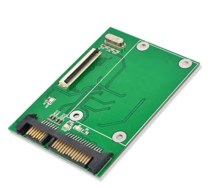 T CE ZIF 40Pin 1.8" SSD to SATA 7+15 22Pin ATA HDD Hard Disk Drive Adapter Converter with Tracking number | Электроника