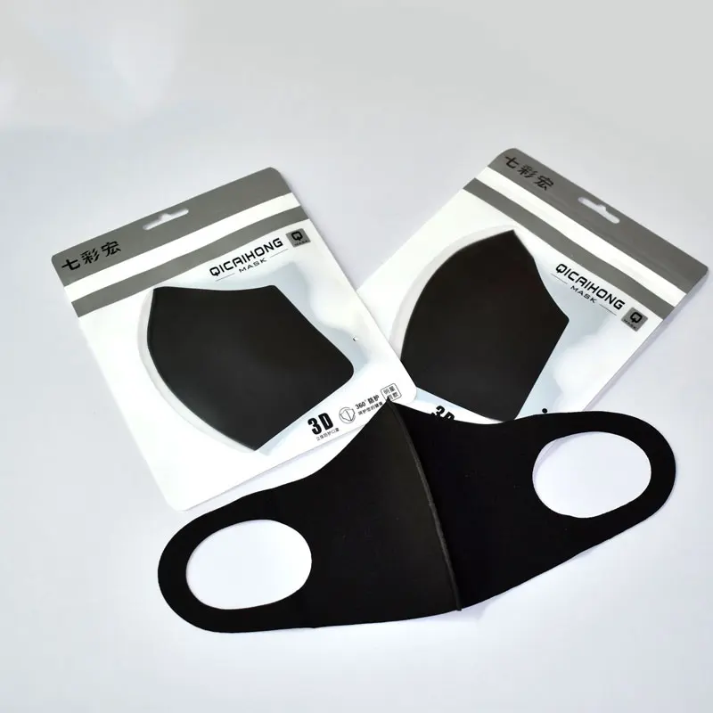 3 шт. Творческий Ice Silk хлопок крепления маски с ушками пылезащитные