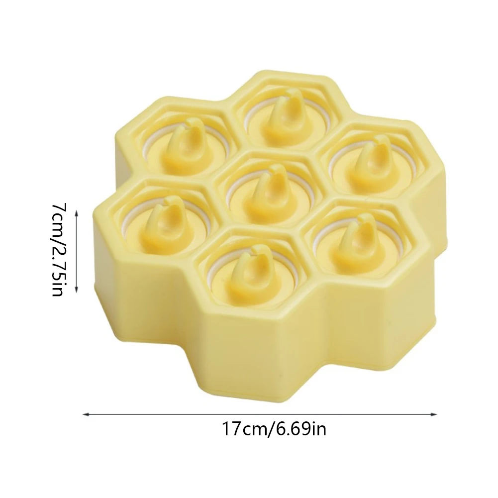 

Ice Cream Popsicle Mould Silicone Non-Toxic Popsicle Ice Cream Mold Innovative Cute Homemade Stick Ice Cream Ice Lolly Mould