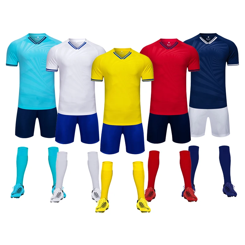 2021 Men Kids Adult Uniform set Soccer Jersey Set Football Shirts Training Uniforms Kit | Sets