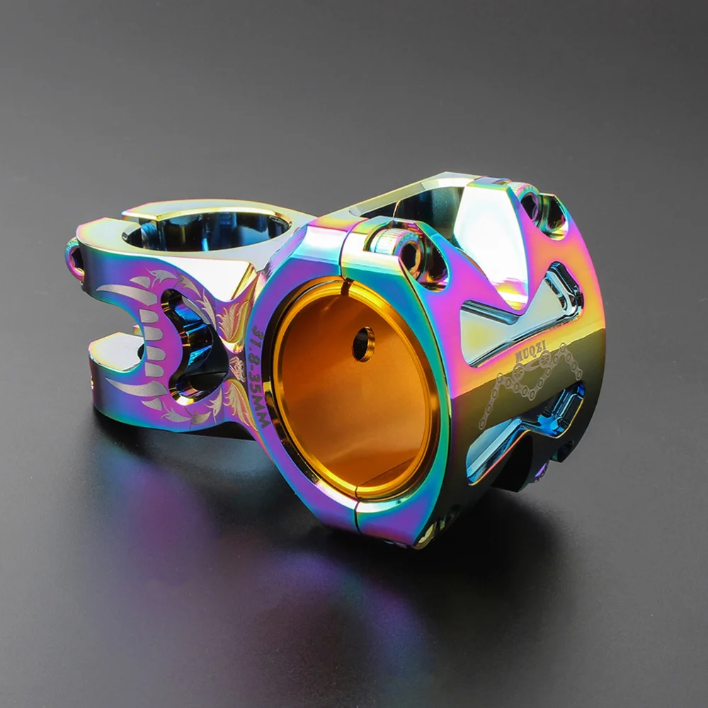 

Colorful Handlebar Short Highway Mountain Dead Flying Bike Handle Riser Lightweight Aluminium Alloy Cross-Country Handlebar Rise