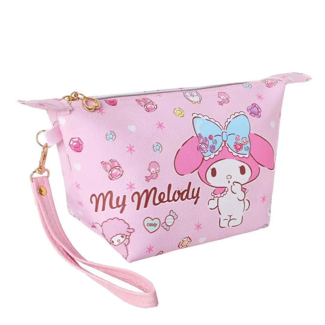 Sanrio клатч Hello Kitty из искусственной кожи на молнии Мелодия мальчик косметичка для
