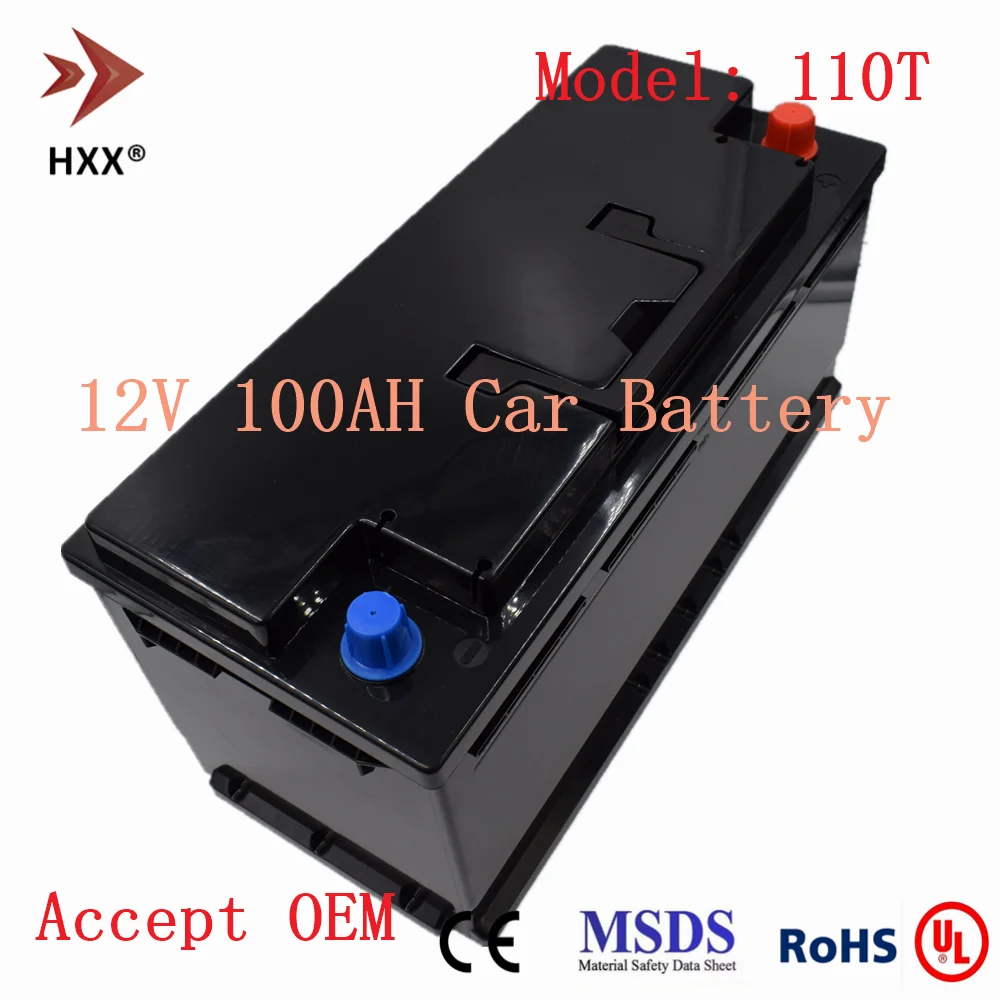 Lifepo4 12V автомобильный литиевый аккумулятор 100AH CCA 1500A Autos для замены свинцовой