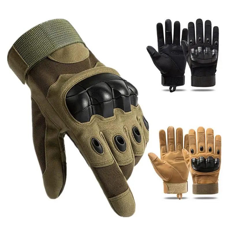 Перчатки мужские тактические военные митенки с пальцами для спорта на открытом