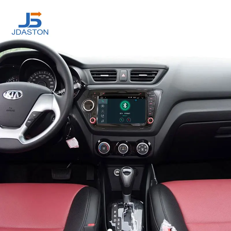 Автомобильный DVD плеер JDASTON Android 9 0 для Kia k2 RIO 2010 2011 2012 2013 2015 Автомобильная