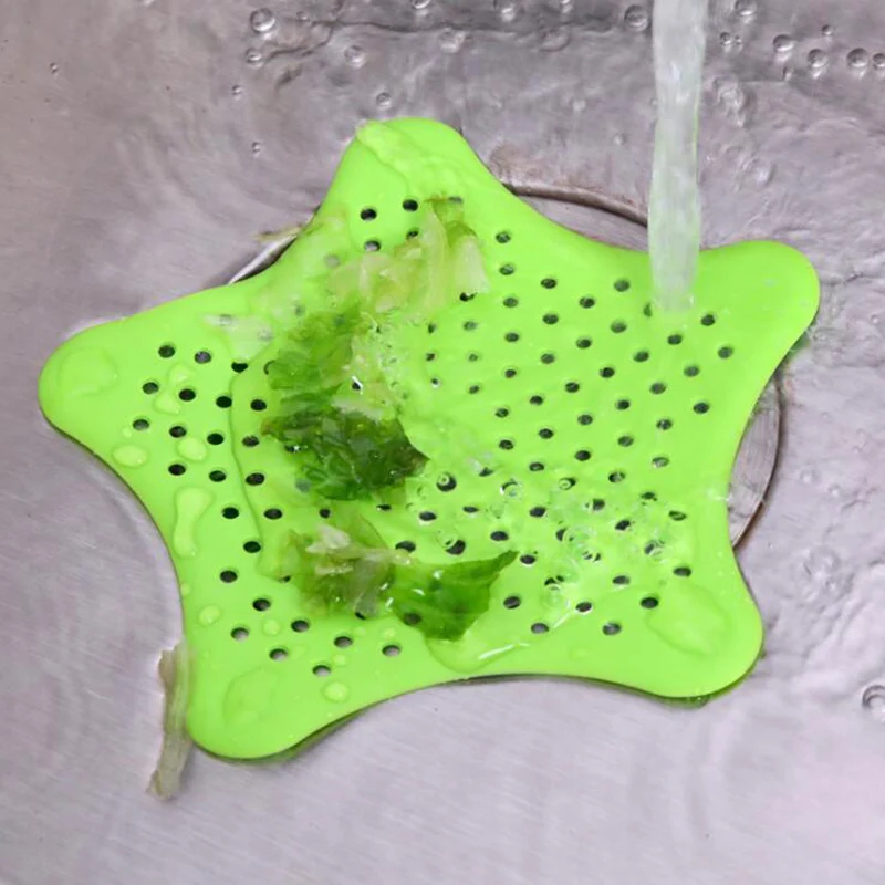 Силиконовый Фильтр для слива раковины с защитой от блокировки | Дом и сад