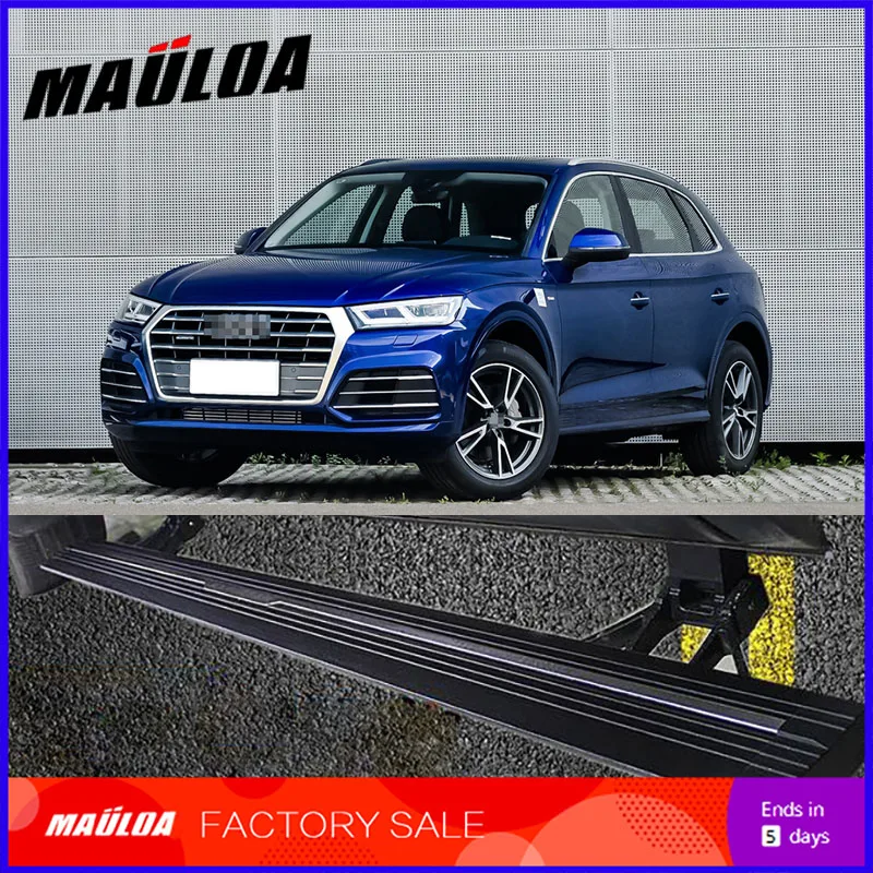 

Car Accessories High quality aluminium alloy Automatic scaling Electric pedal side step running board for Q5L