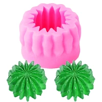1pcs cute cactus candle mold silicone mold handmade making kit soap crafts mold diy gifts home decoration resin molds