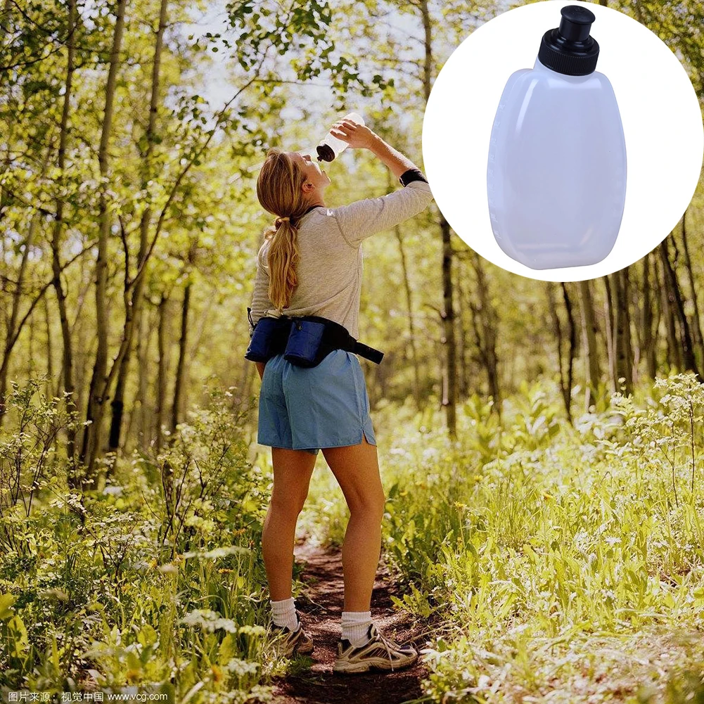 280 мл портативная бутылка для воды занятий спортом езды на велосипеде бега