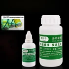 Мощный канифоль для пайки агент без чистые поток из нержавеющей стали Белая Стальная пластина железа 18650 сварки батареи воды жидкий флюс