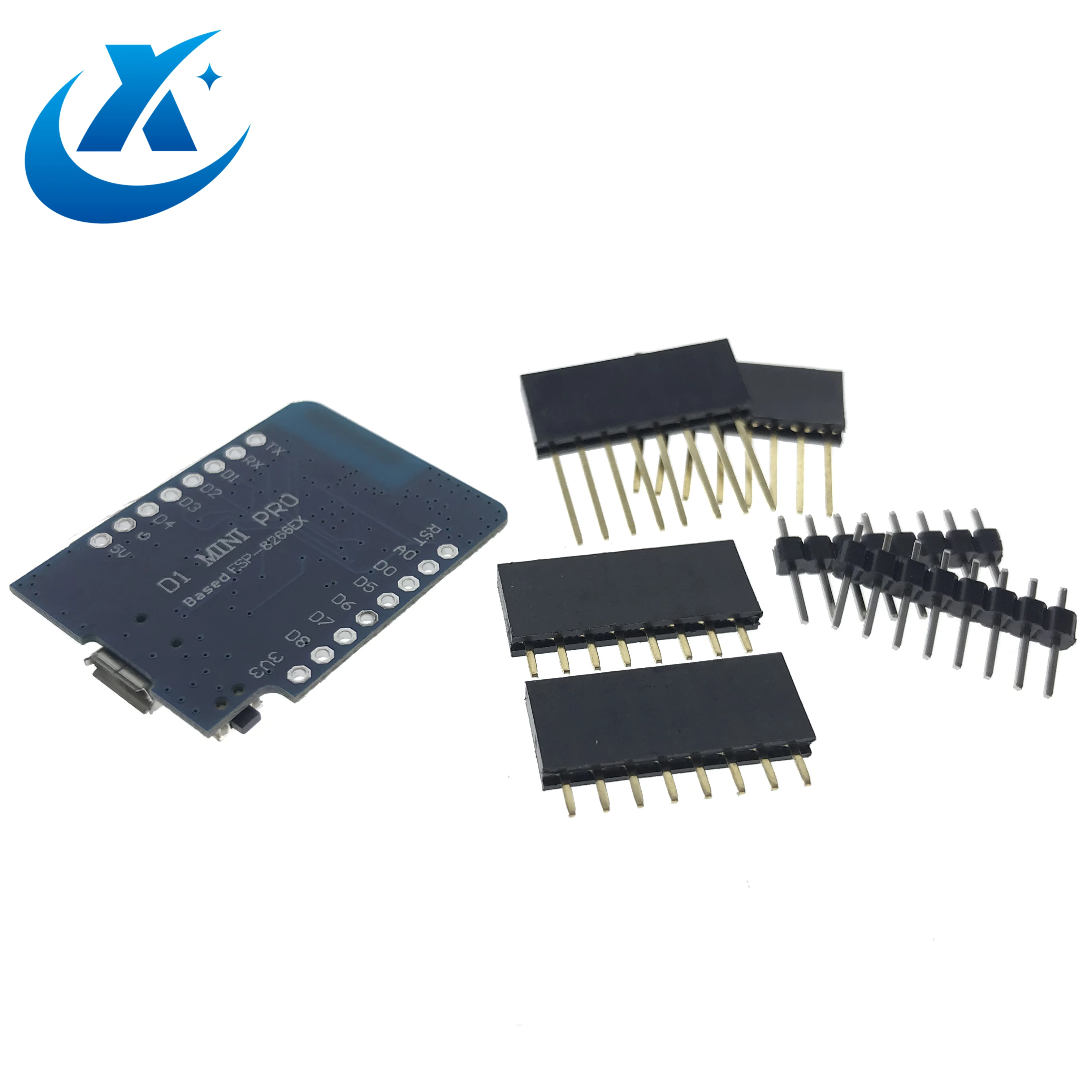 WEMOS D1 Mini Pro 16M Bytes External Antenna Connector NodeMCU Based ESP8266 ESP-8266EX CP2104 WIFI Development Board Micro USB |