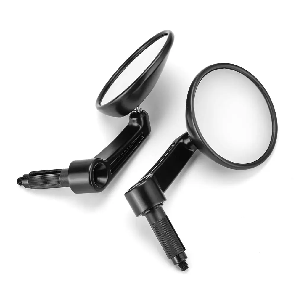 Зеркало на руль мотоцикла 18 мм торцевое зеркало круглое для круизера Softail Для Dyna