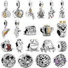 Новый 925 стерлингового серебра бисера фрукты король дуриан Алиса в стране чудес подвеска в форме ключа, подходят к оригиналу Pandora, браслет для женщин ювелирные изделия