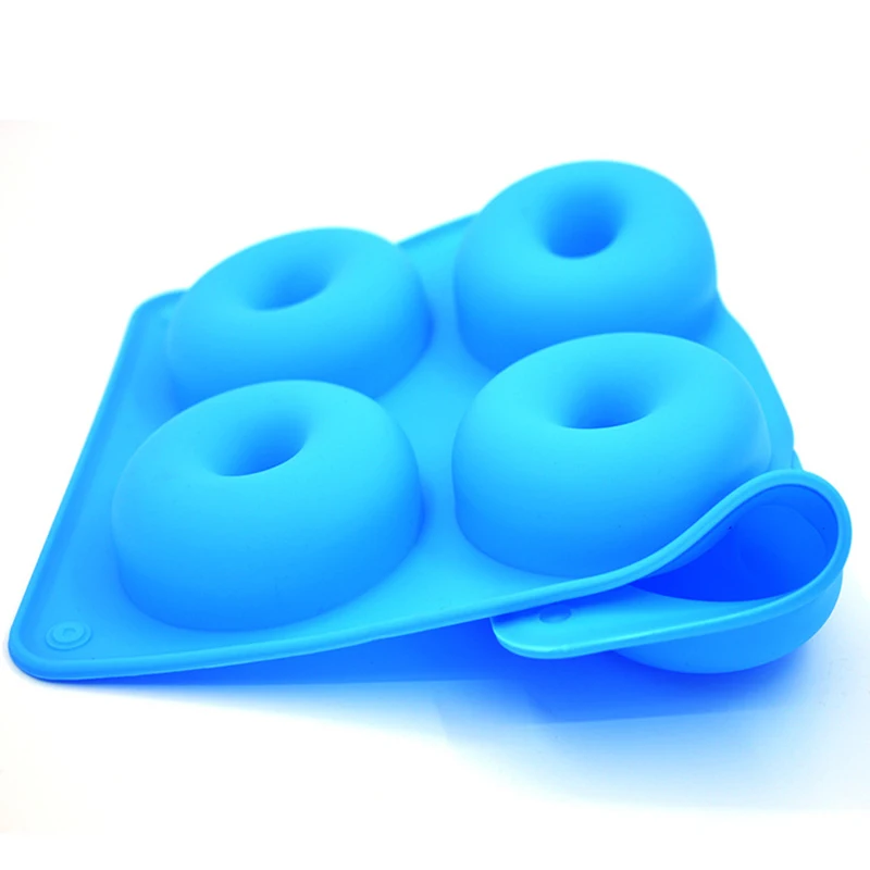 

6 Grid Donut Mold Home DIY Silicone Bakery Baking Pan Decoration Mould Non-Stick Donut Handmade Dessert Molde Kitchen tools