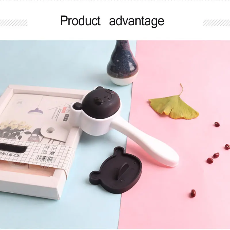 DIY Panda Bear Форма для рисовых шариков Kit пластиковый роллер суши инструмент Базука