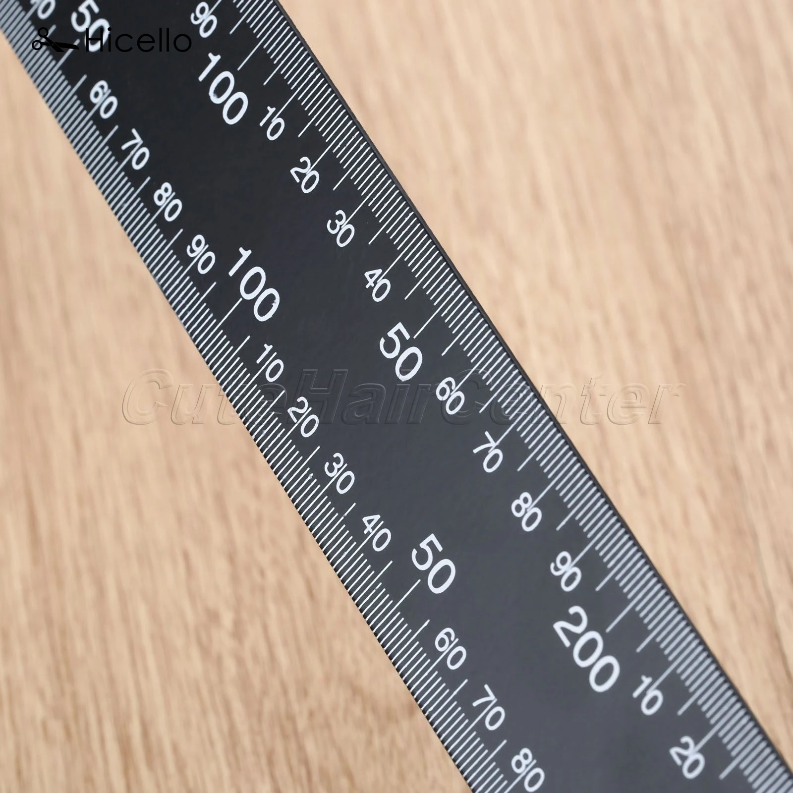 Hicello измерительная квадратная линейка из нержавеющей стали для кожевенного