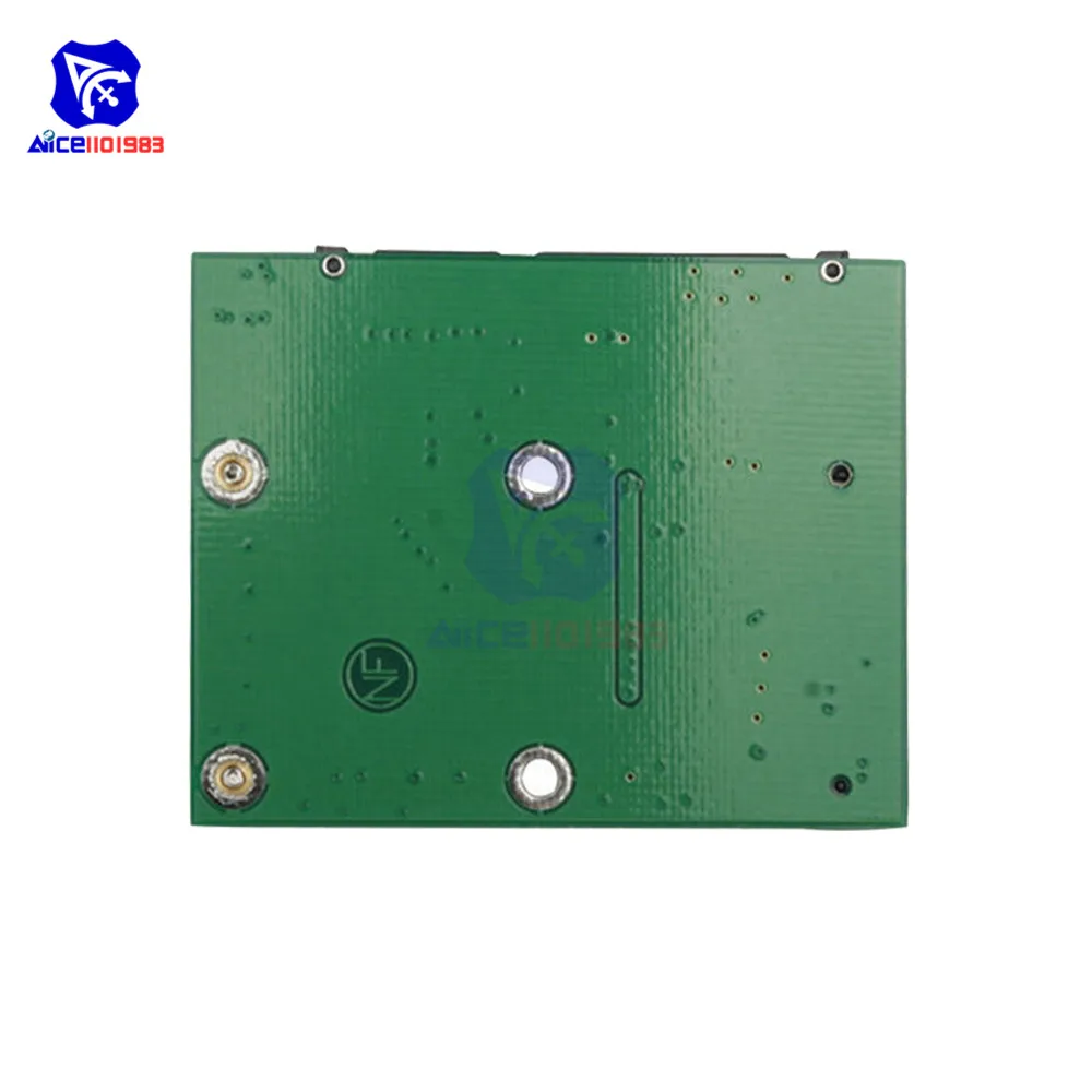 Адаптер diymore mSATA Mini PCI e SSD к жесткому драйверу SATA 2 5 дюйма базовый