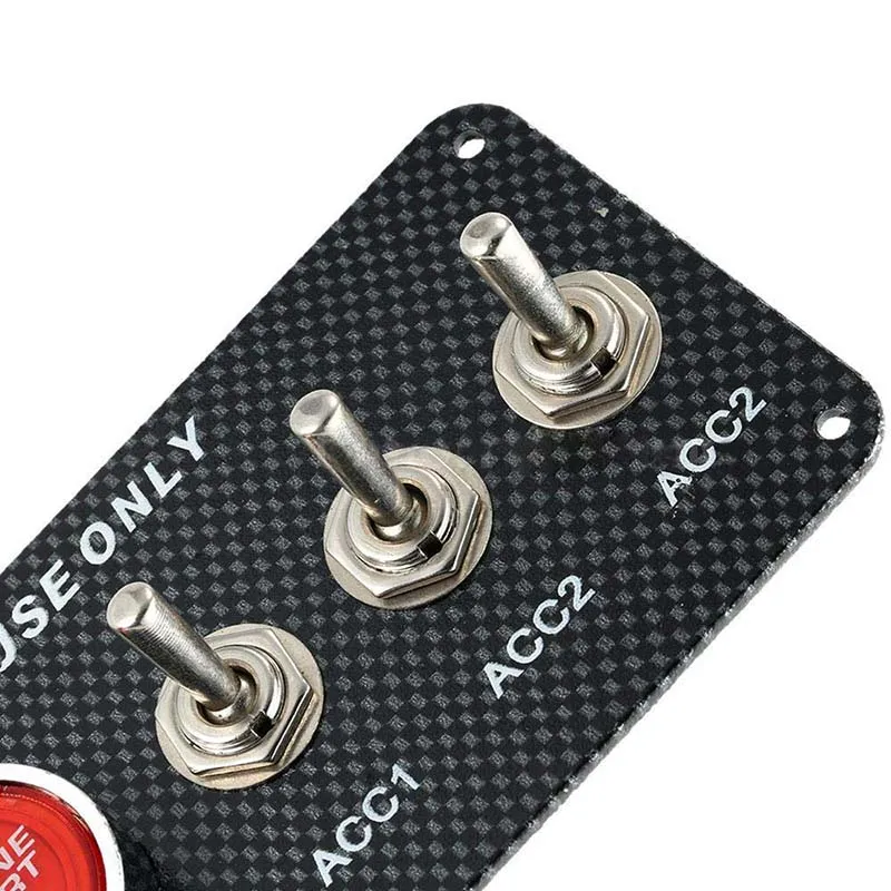 Переключатель зажигания автомобиля 12 В кнопка запуска двигателя 3 переключателя