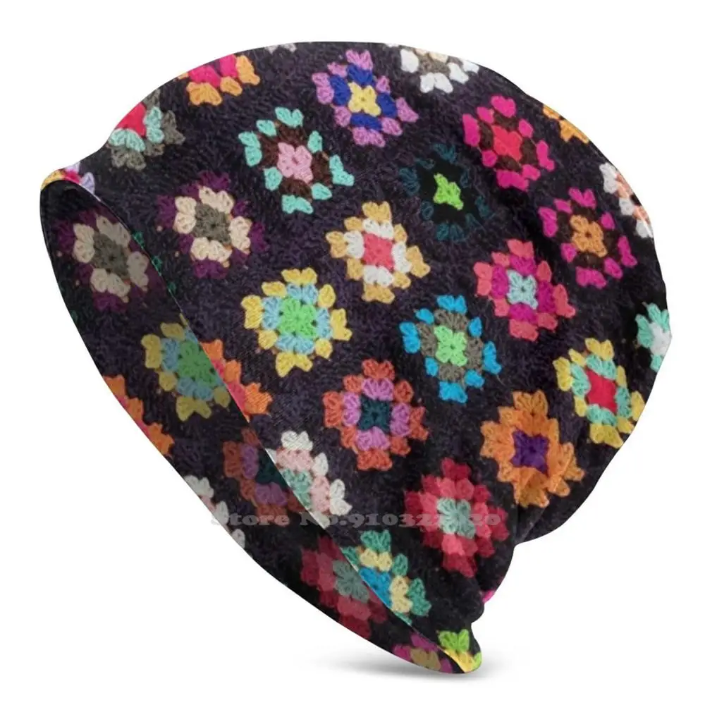 

Roseanne Blanket Inspired Design Unisex Beanies Windproof Hedging Cap Roseanne Kurtis Conner Conners Roseanne Afghan Pattern Tv