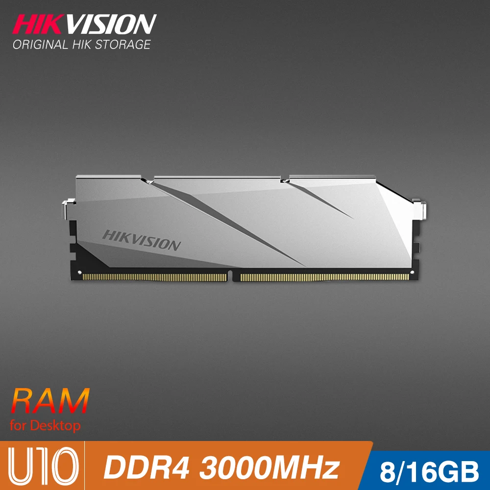Hikvision Hikstorage RAM DDR4 8G 16G 3000MHz 1 2/1 35 V CL16 288pin настольная память высокая скорость низкое