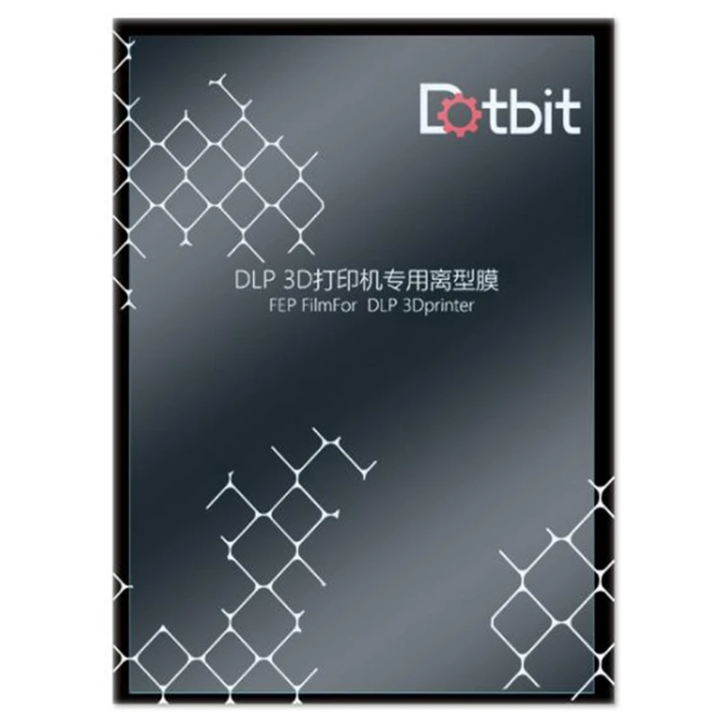 Полимерная УФ-пленка Dotbit 10 шт./лот DLP SLA LCD 140x200 мм 5 дюймов лист для высвобождения