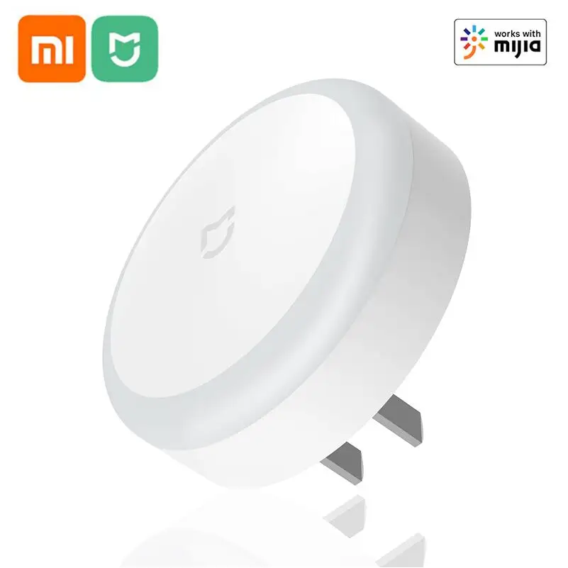 

Умный светильник Xiaomi Mijia, ночник с датчиком и сенсорным управлением, с управлением через приложение, для дома, коридора, спальни, коридора