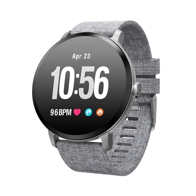 gray Женские Смарт-часы для фитнеса женские Беговые часы Reloj монитор сердечного ритма Bluetooth Шагомер сенсорные умные спортивные часы для бега - Цвет: gray