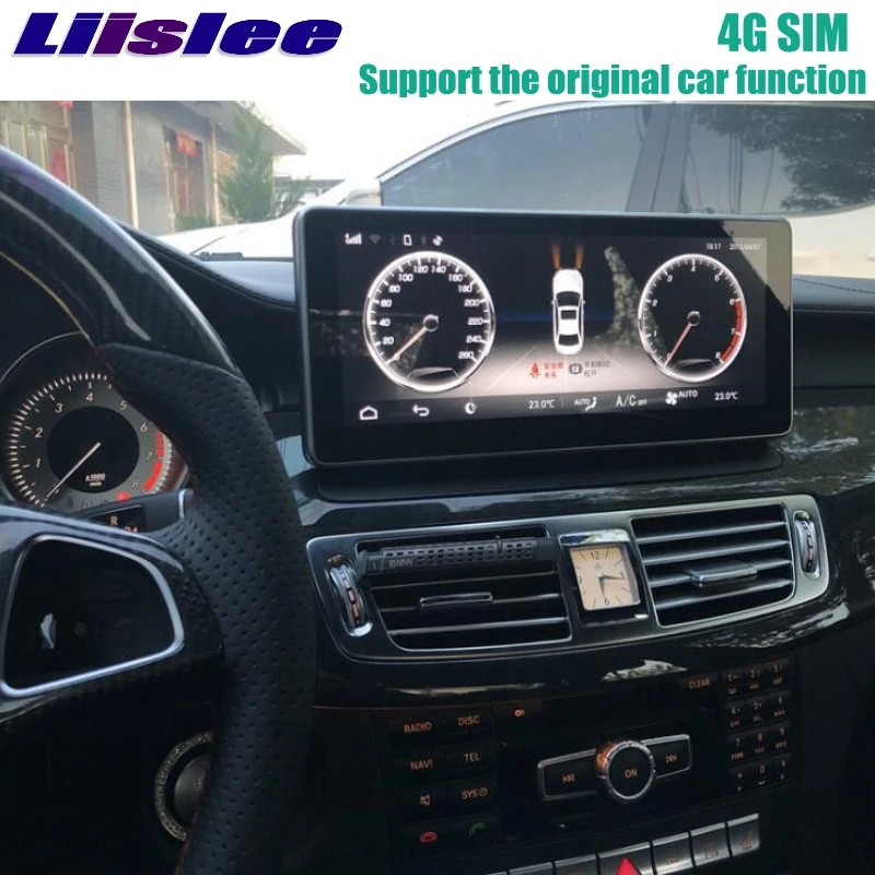Автомобильный мультимедийный плеер Liislee NAVI CarPlay для Mercedes Benz MB CLS Class W218 X218 2011 ~ 2019