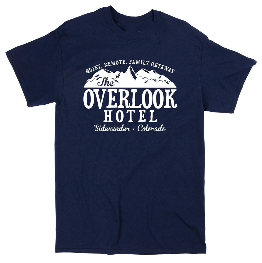 Оверлук Мужская Женская футболка в стиле блестящие классический хоррор цифровым