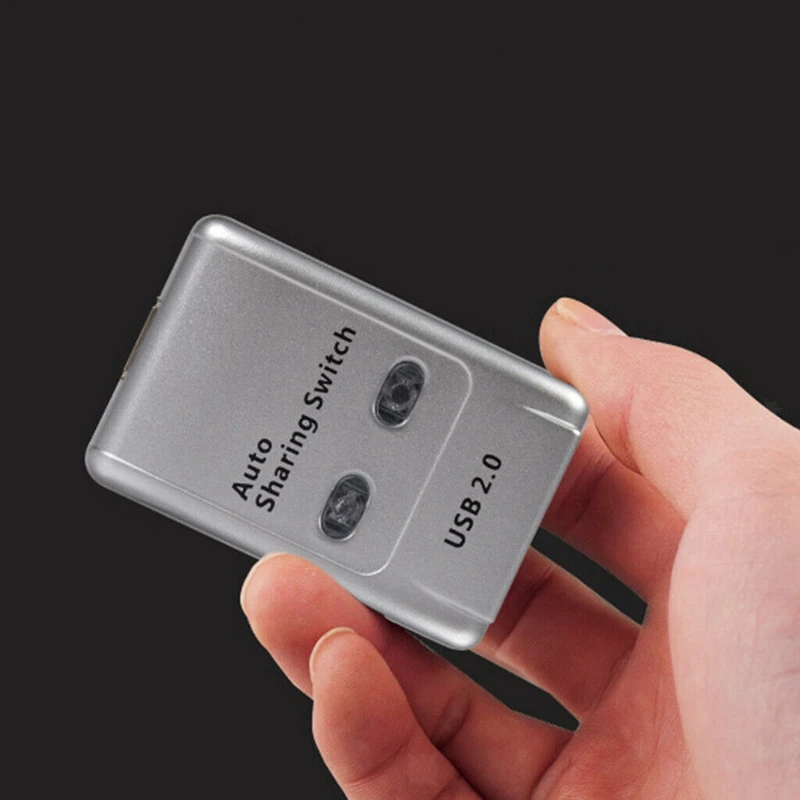 FJGEAR USB 2 0 автоматический переключатель порта хаб адаптер для настольный