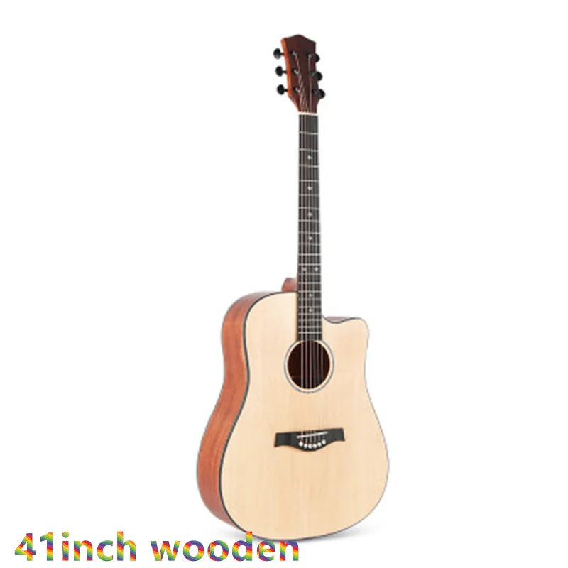 36 40 41 дюймов Cutaway гитара 6 струн народная матовый отделочный Массив ели Sapele