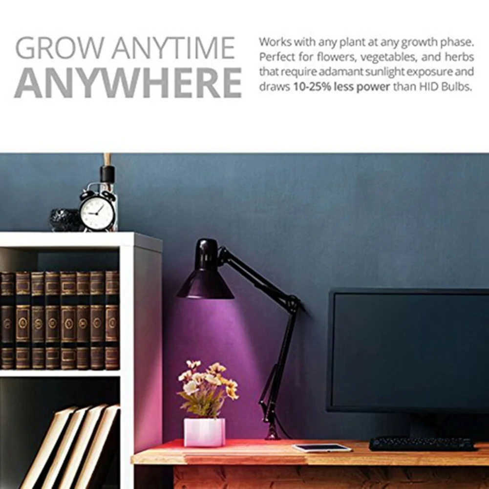 50 Вт Светодиодный светильник для выращивания растений с полным спектром лампа