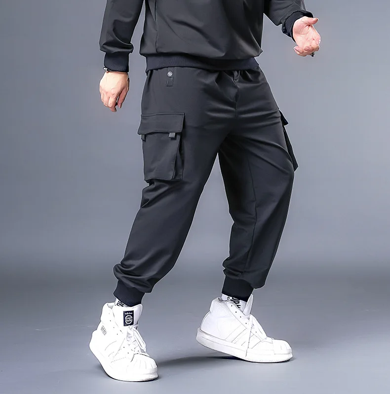 Plus 7XL 6XL XXXXXL Men Hip Hop Black Cargo Pants joggers Sweatpants Overalls Men Streetwear Harem Pants Women Fashions Trousers