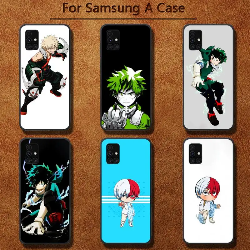 

Hero Academia deku bakugou Boku Phone Cases for Samsung A91 01 10S 11 20 21 31 40 50 70 71 80 A2 CORE A10