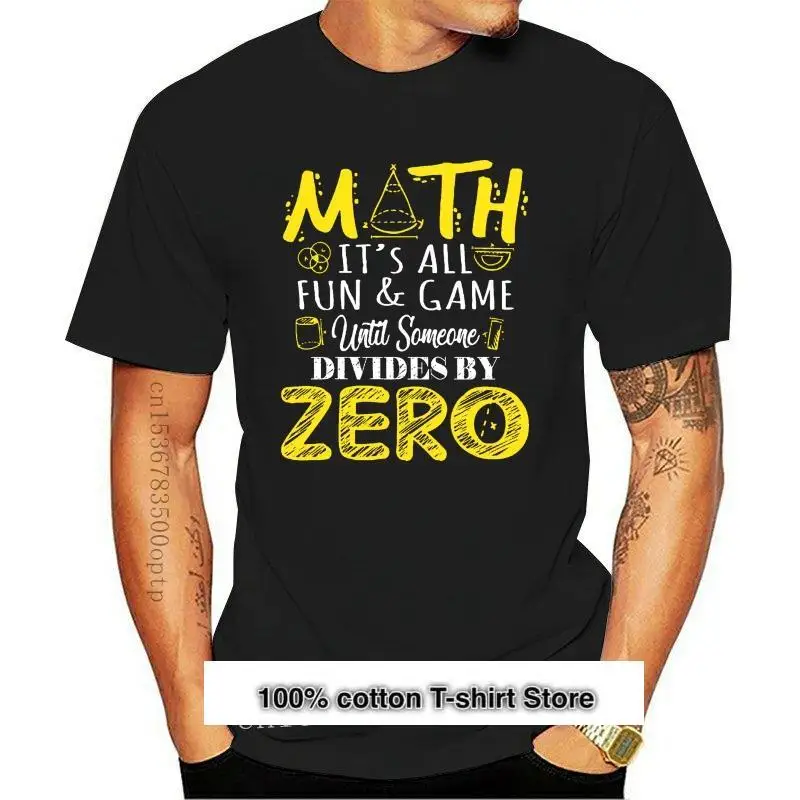 

Nueva camiseta camisetas Mujeres Matemáticas divertidas camiseta de maestro de los hombres t camisa