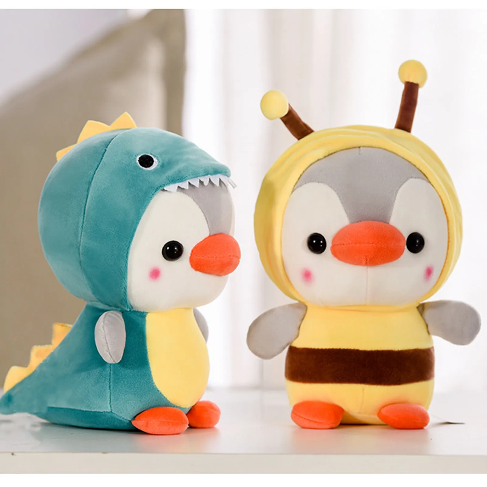 

5.9inch Skin-friendly Plushes Animal Dolls Creative Cute Cartoon Penguin Doll Plush Toy Cute Soft Doll Decoration Gift For Child