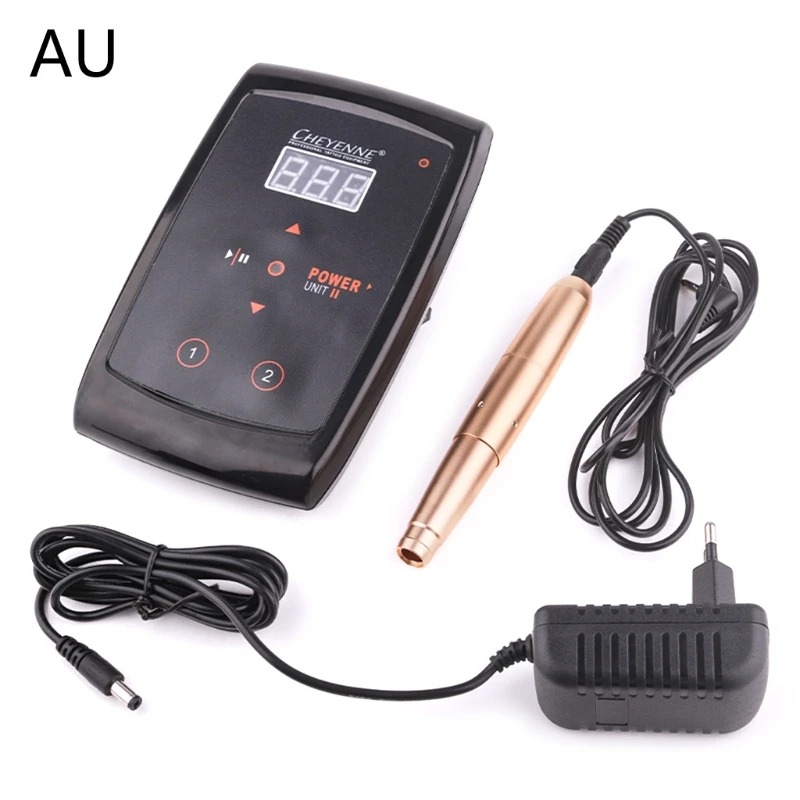 

A0ND US/UK/EU/AU Plug Professional Permanent Makeup Machine Kit Eyebrow Tattoo Machine Microblading Eyebrow Tattooing Pencil