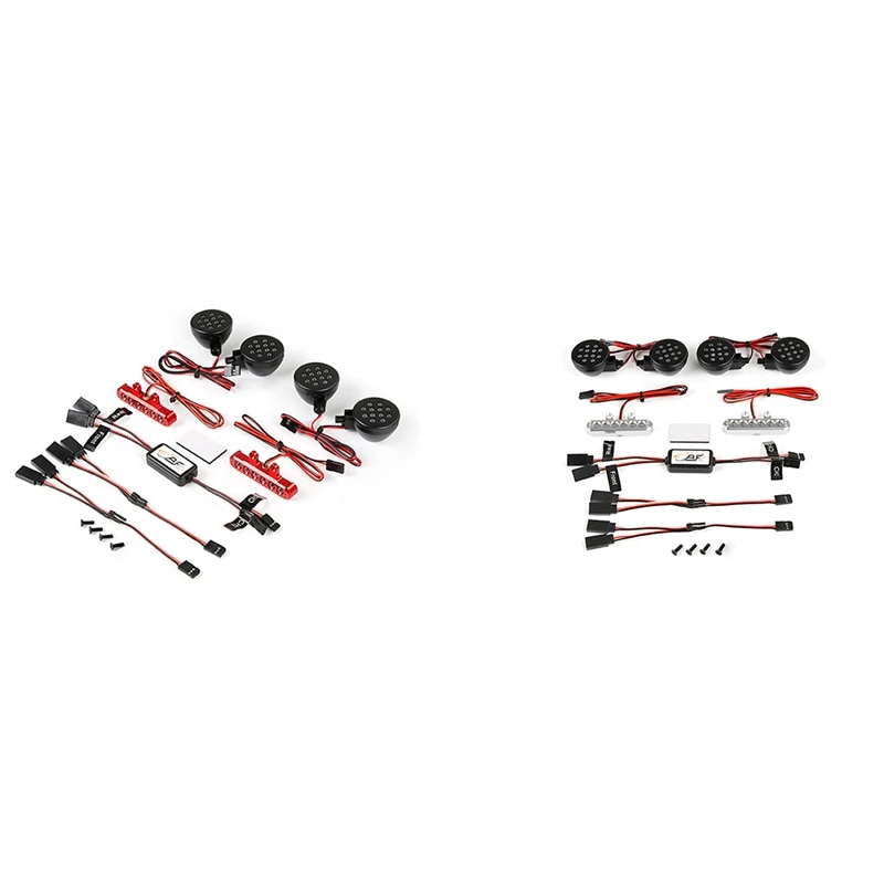 

Новинка передсветильник фара и светильник светодиодный РА комплект светодиодсветильник для 1/5 HPI ROVAN ROFUN KM BAJA 5T запчасти для грузовиков и авт...