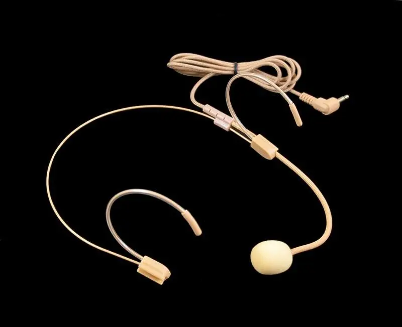 Профессиональная UHF Dual Nude гарнитура беспроводная с микрофоном цвет кожи - купить