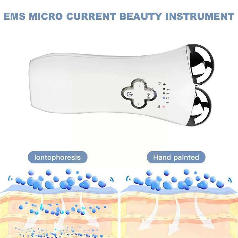 

Микро-инструмент для красоты, устройство для лифтинга лица, массажер для удаления микротока кожи, против старения морщин P9Z7