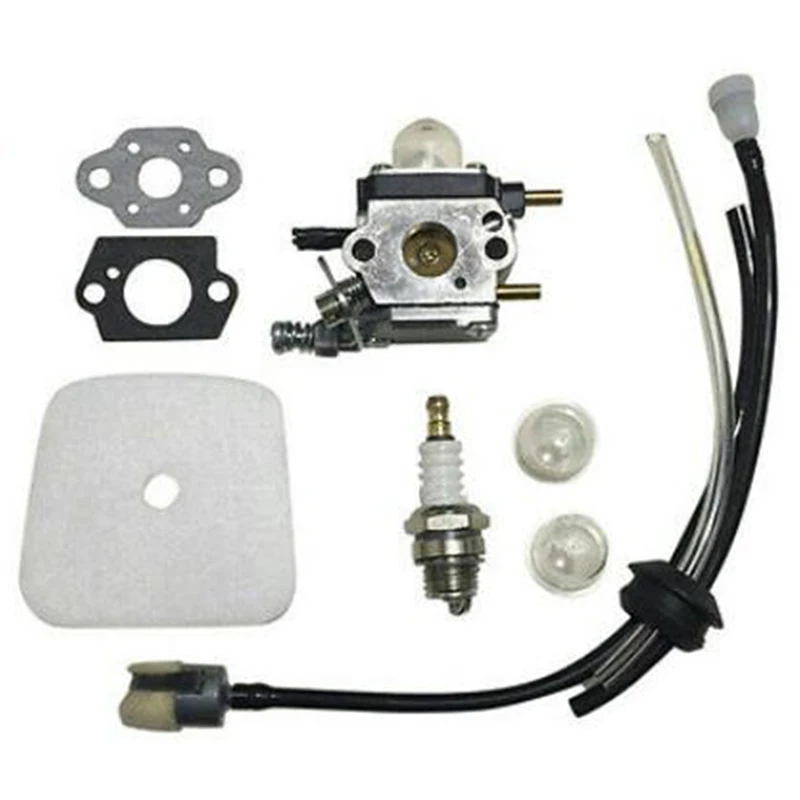 Газонокосилка карбюратор Свеча зажигания Комплект прокладок для культиватор