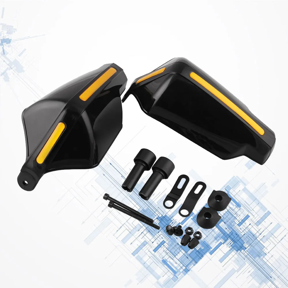 

1 Pair Motorcycle Hand Guards 7/8 Inch Handlebar Handguard Handle Protector Bike Brush Wind Guard