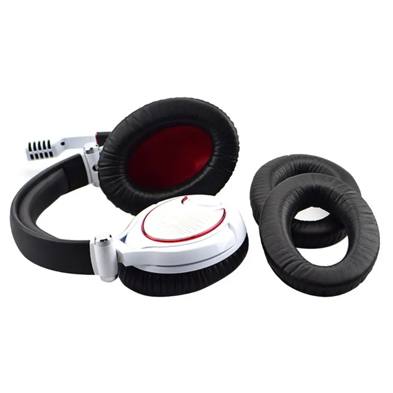 

1Pair Replaced Earpads Soft Leather Ear Cushion Cover for G4ME ZERO Headphones Hot Sale